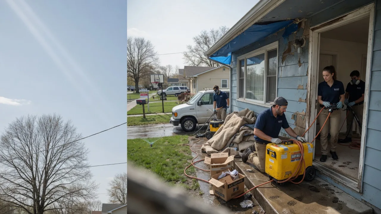 Basement Flood Cleanup in Cornwall, PA near me